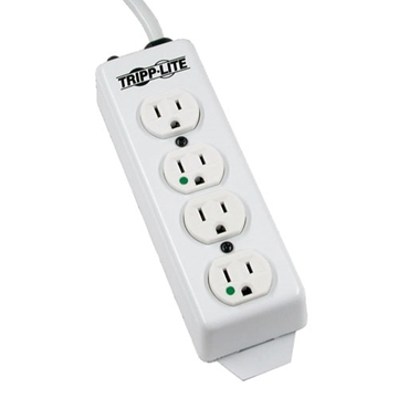 Picture of NOT for Patient-Care Vicinity  UL 1363 Medical-Grade Power Strip with 4 Hospital-Grade Outlets, 15 ft. Cord