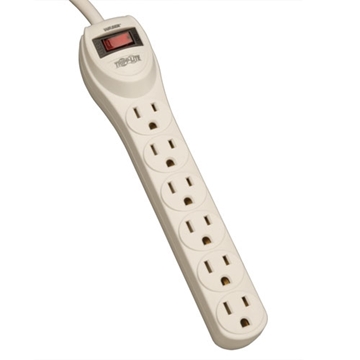 Picture of Waber-by-Tripp Lite 6-Outlet Industrial Power Strip, 4-ft. Cord