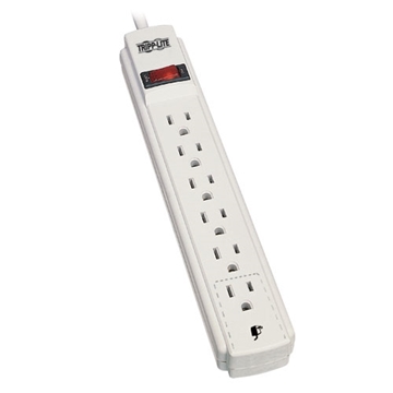 Picture of Power Strip 6-Outlet 5-15R 15ft Cord 5-15P Mountable 120V