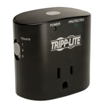 Picture of Protect It! 1-Outlet Surge Protector, Direct Plug-In, 350 Joules, Timer Selection Switch