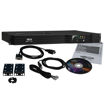 Picture of TAA SmartPro 120V 1kVA 800W Line-Interactive Sine Wave UPS, 1U, Network Card Options, USB, 6 Outlets