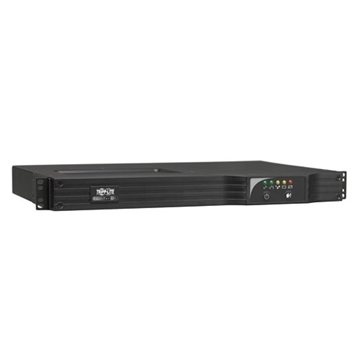 Picture of SmartPro 120V 1kVA 800W Line-Interactive Sine Wave UPS, 1U Rack, Network Card Options, USB, DB9, 6 Outlets