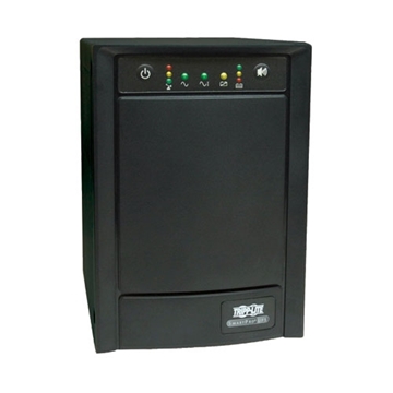 Picture of SmartPro 120V 1.05kVA 650W Line-Interactive Sine Wave UPS, Tower, Network Card Options, USB, DB9, 8 Outlets