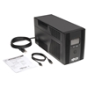Picture of SmartPro LCD 120V 50/60Hz 1500VA 900W Line-Interactive UPS, AVR, Tower, LCD, USB, 10 Outlets