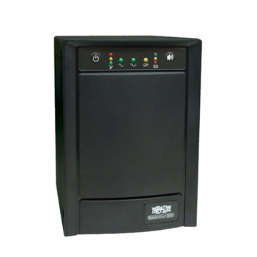 Picture of SmartPro 120V 1.5kVA 900W Line-Interactive Sine Wave UPS, Tower, Network Card Options, USB, DB9, 8 Outlets