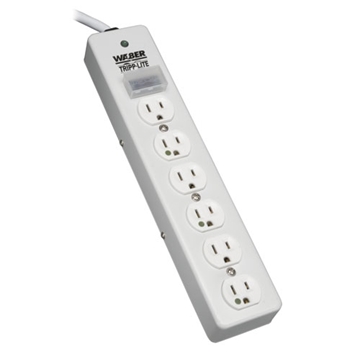 Picture of NOT for Patient-Care Rooms - UL1363 Hospital-Grade Surge Protector with 6 Hospital-Grade Outlets, 10 ft. Cord, 1050 Joules