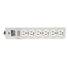 Picture of NOT for Patient-Care Rooms - UL1363 Hospital-Grade Surge Protector with 6 Hospital-Grade Outlets, 10 ft. Cord, 1050 Joules
