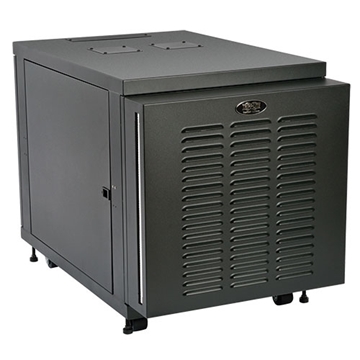 Picture of SmartRack 12U Mid-Depth Rack Enclosure Cabinet for Harsh Environments