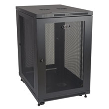 Picture of 18U Rack Enclosure Server Cabinet 33" Deep w/ Doors  Sides