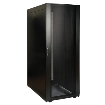 Picture of 45U SmartRack Deep and Wide Rack Enclosure Cabinet with doors  side panels