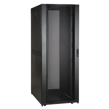 Picture of 45U SmartRack Wide Standard-Depth Rack Enclosure Cabinet with doors  side panels