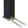 Picture of 48U SmartRack Standard-Depth Rack Enclosure Cabinet with doors, side panels  shock pallet packaging