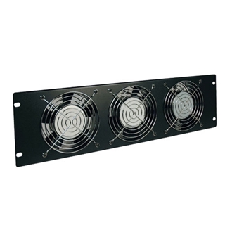 Picture of SmartRack 3U Fan Panel - 3-120V high-performance fans; 210 CFM; 5-15P plug