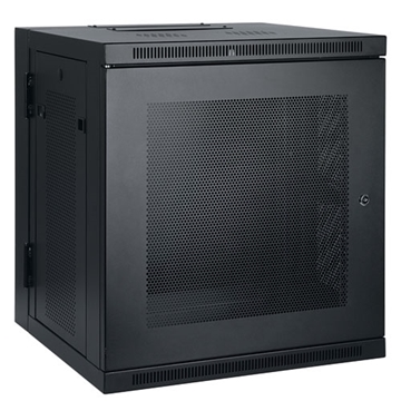 Picture of SmartRack 12U UPS-Depth Wall-Mount Rack Enclosure Cabinet with Clear Acrylic Window, Hinged Back