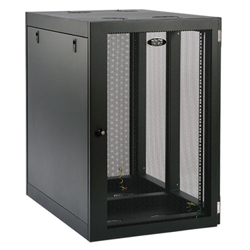 Picture of SmartRack 18U Heavy-Duty Low-Profile Server-Depth Side-Mount Wall-Mount Rack Enclosure Cabinet