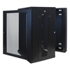 Picture of SmartRack 18U Low-Profile Switch-Depth Wall-Mount Rack Enclosure Cabinet, Hinged Back