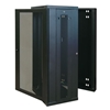 Picture of SmartRack 26U UPS-Depth Wall-Mount Rack Enclosure Cabinet with Clear Acrylic Window, Hinged Back