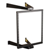 Picture of SmartRack 12U Flat-Pack Low-Profile Switch-Depth Wall-Mount Pivoting 2-Post Open Frame Rack