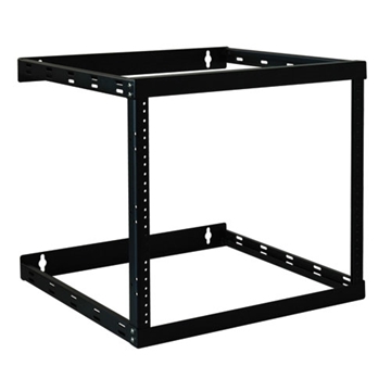Picture of SmartRack 8U/12U/22U Expandable Flat-Pack Low-Profile Switch-Depth Wall-Mount 2-Post Open Frame Rack