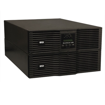 Picture of SmartOnline 208/240V 10kVA 9kW Double-Conversion UPS, 6U, Extended Run, Network Card Slot, USB, DB9, Bypass Switch, NEMA