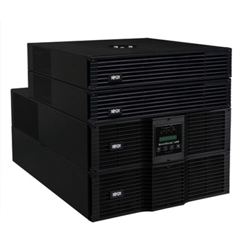 Picture of SmartOnline 208/120V 10kVA 9kW Double-Conversion UPS, 10U, Extended Run, Network Card Slot, USB, DB9, Bypass Switch,NEMA