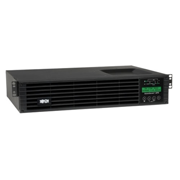 Picture of 120V 1000VA 900W Double-Conversion UPS - 6 Outlets, Extended Run, Card Slot, LCD, USB, DB9, 2U