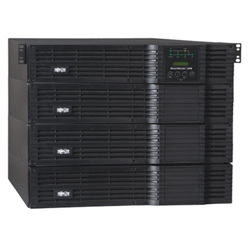 Picture of SmartOnline 208/240  120V 16kVA 11.2kW Double-Conversion UPS, 8U, Extended Run, Network Card Slot, USB, DB9, Bypass, NEMA Outlets