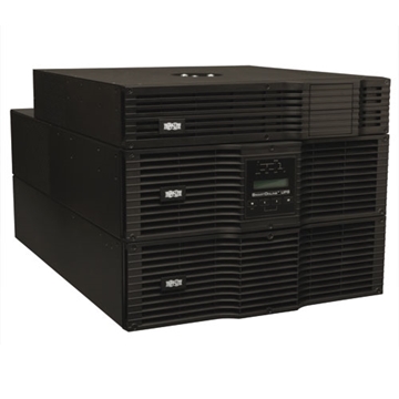 Picture of SmartOnline 208  120V 8kVA 7.2kW Double-Conversion UPS, 6U Rack/Tower, Extended Run, Network Card Options, USB, DB9, Bypass Switch, NEMA outlets, 50A plug