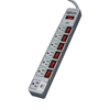 Picture of Eco-Surge 7-Outlet Surge Protector, 6-ft. Cord, 1080 Joules, Individually-Controlled