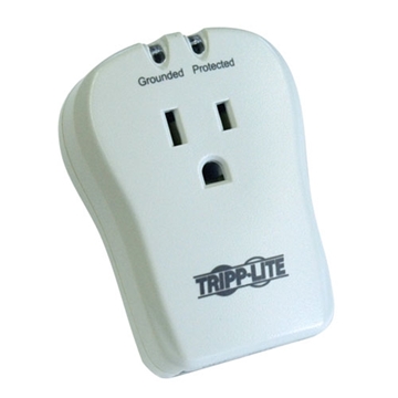 Picture of Protect It! 1-Outlet Portable Surge Protector, Direct Plug-In, 1080 Joules, Tel/Modem Protection