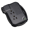 Picture of Protect It! 3-Outlet Travel-Size Surge Protector, 18-in. Cord, 1050 Joules, 2-USB Charging Ports