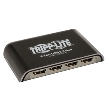 Picture of 4-Port Desktop Hi-Speed USB 2.0 USB 1.1 Hub 480Mbps 4ft Cable