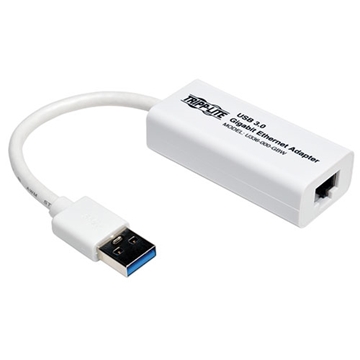 Picture of USB 3.0 to Gigabit Ethernet NIC Network Adapter - 10/100/1000 Mbps, White