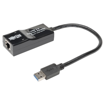 Picture of USB 3.0 to Gigabit Ethernet NIC Network Adapter - 10/100/1000 Mbps, Black