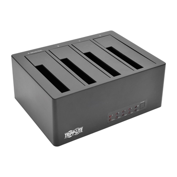 Picture of 4-Bay USB 3.0/eSATA to SATA Docking Station with Cloning, 2.5 in. to 3.5 in. SATA Hard Drives