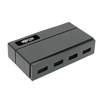 Picture of 4-Port USB 3.0 SuperSpeed Hub for Data and USB Charging - USB-A, BC 1.2, 2.4A