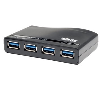 Picture of 4-Port USB 3.0 SuperSpeed Compact Hub 5Gbps Bus Powered