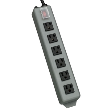Picture of Waber-by-Tripp Lite 6-Outlet Industrial Power Strip, 15-ft. Cord, 5-20P Plug