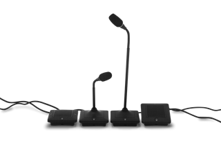 Picture of Directional Tabletop Elite Wired Microphone with Mute Option, Black
