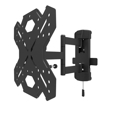 Picture of Full Motion Indoor/Outdoor TV Wall Mount for RVs, Boats and Decks - 26-inch to 42-inch TVs, Black