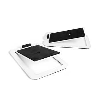 Picture of Desktop Speaker Stands for Midsize Speakers, White