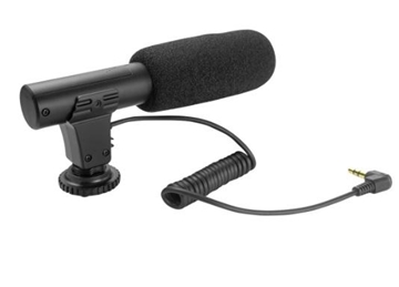 Picture of External Microphone for Camcorders and SLR Cameras