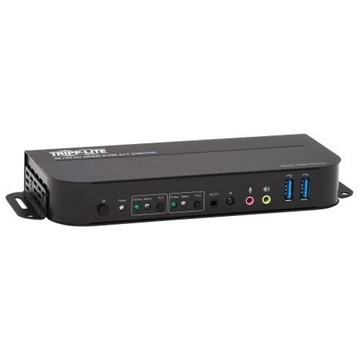 Picture of 2-Port HDMI/USB KVM Switch - 4K 60 Hz, HDR, HDCP 2.2, IR, USB Sharing, USB 3.0 Cables