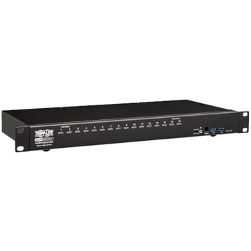 Picture of 16-Port DisplayPort/USB KVM Switch with Audio/Video and USB Peripheral Sharing, 4K 60 Hz, 1U Rack-Mount