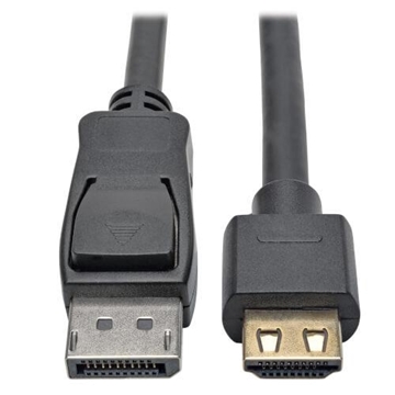 Picture of DisplayPort 1.4 to HDMI Active Adapter Cable (M/M), 4K 60 Hz, 4:4:4, HDR, HDCP 2.2, 3 ft. (0.9 m)