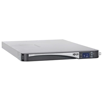 Picture of 120V 2000VA 1600W Double-Conversion Smart Online UPS - 5 Outlets, Card Slot, LCD, USB, DB9, 1U Rack