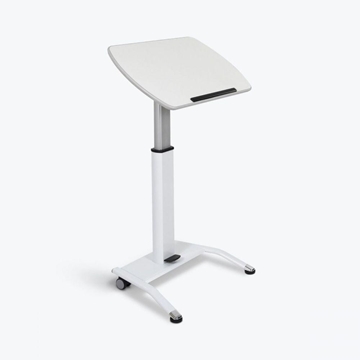 Picture of Pneumatic Adjustable-Height Lectern / Mobile Standing Desk