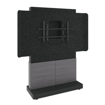 Picture of Forum Free-Standing Display Stand for (1) 42 - 55" Display, Dark Finish