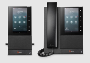 Picture of CCX 500 with handset SKU Wallmount Kit.