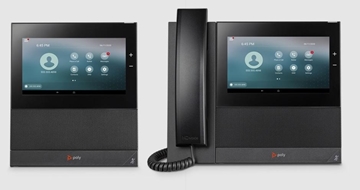 Picture of CCX 600/700 with and without handset SKU Wallmount Kit.